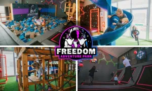 1 or 2-Hour Play Session for Two Kids at Freedom Adventure Park, Tokai