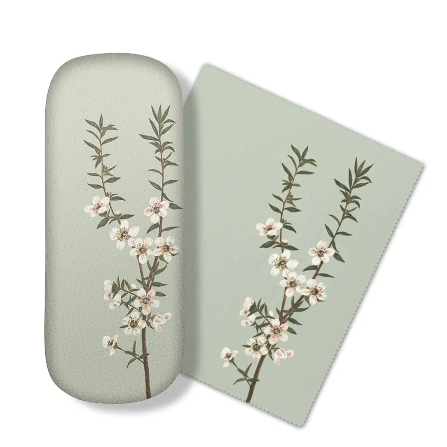 100% NZ Vintage Botanical Manuka Glasses Case
