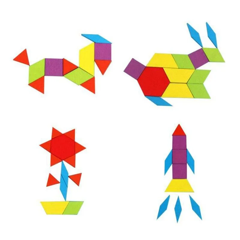 155pcs Jigsaw Puzzle Game Kid Toys Wooden Early Educational Toys for Boys Girls Children Preschool Learning Toy