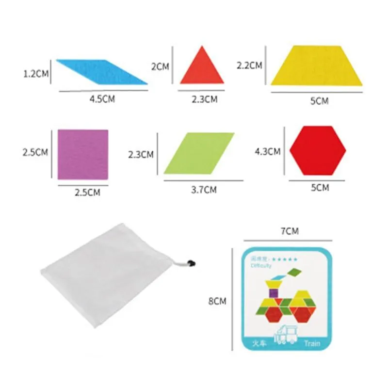 155pcs Jigsaw Puzzle Game Kid Toys Wooden Early Educational Toys for Boys Girls Children Preschool Learning Toy