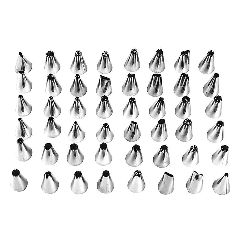 164-Piece Cake Decorating Kit | Turntable Rotating | Baking Flower | Icing Piping Nozzles