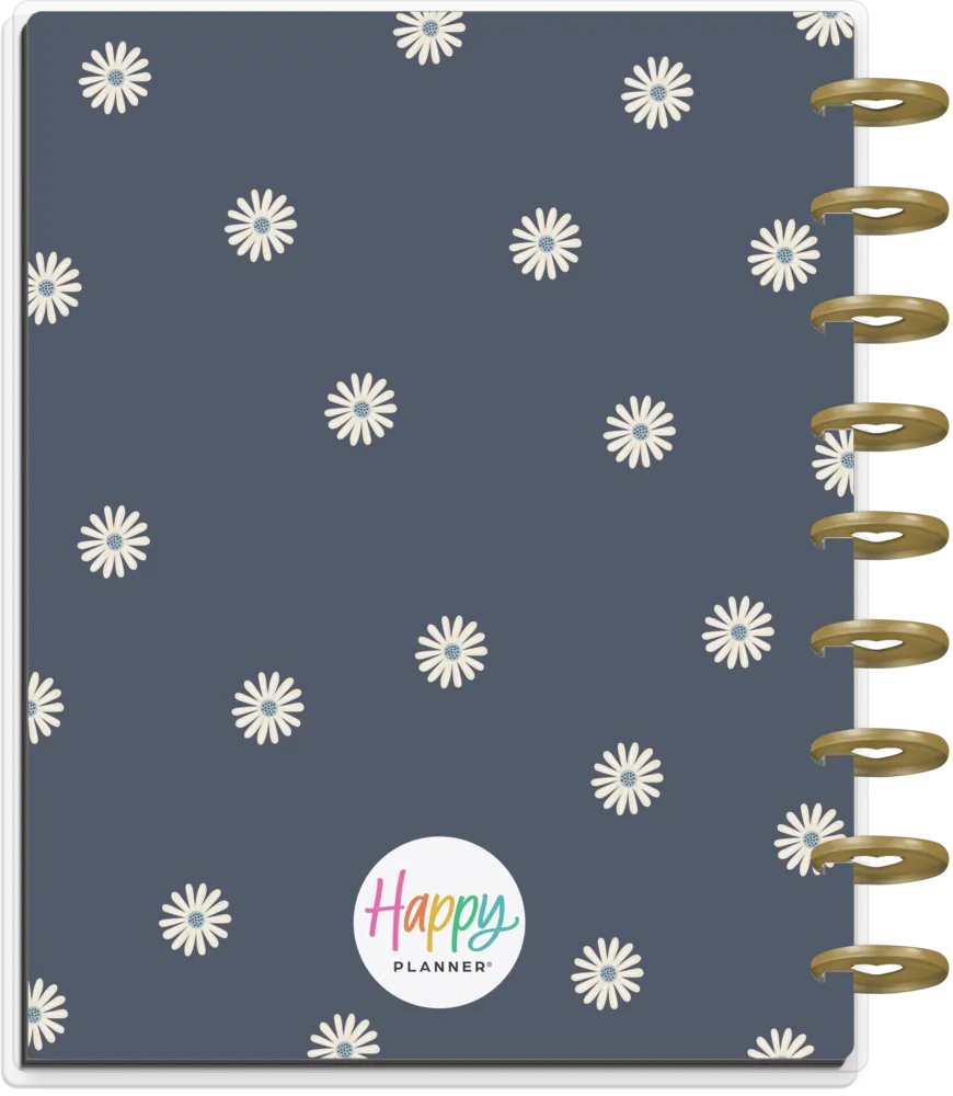 2024 Spring Market Happy Planner - Classic Lined Vertical Layout - 18 Months