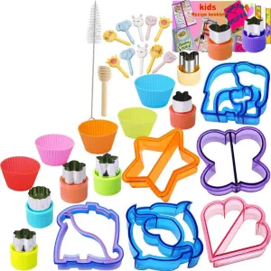 31 PCS Sandwich Cutter | Kids DIY Toast Mold | Bread Food Moulds | Xmas Gift