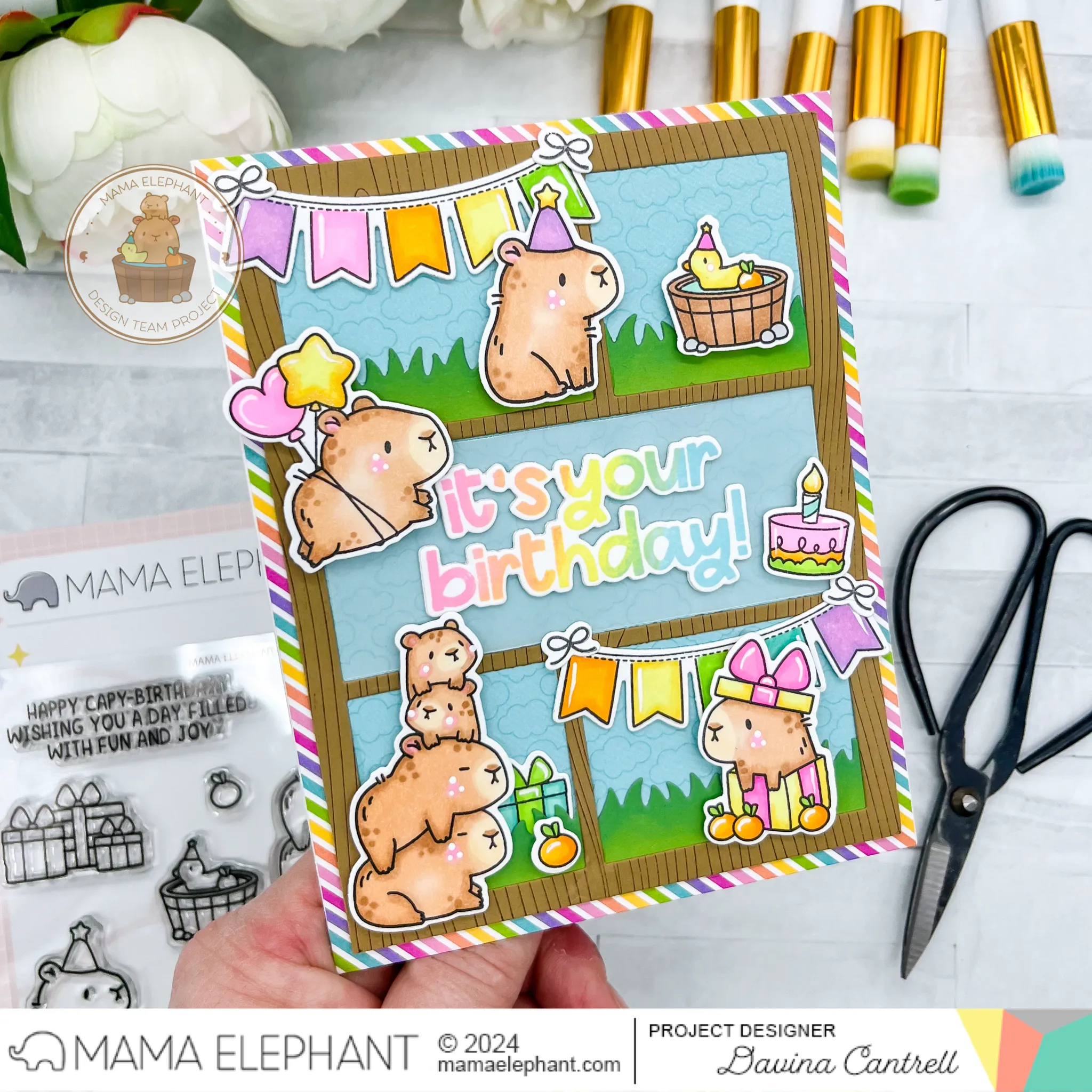 A CAPYBARA PARTY