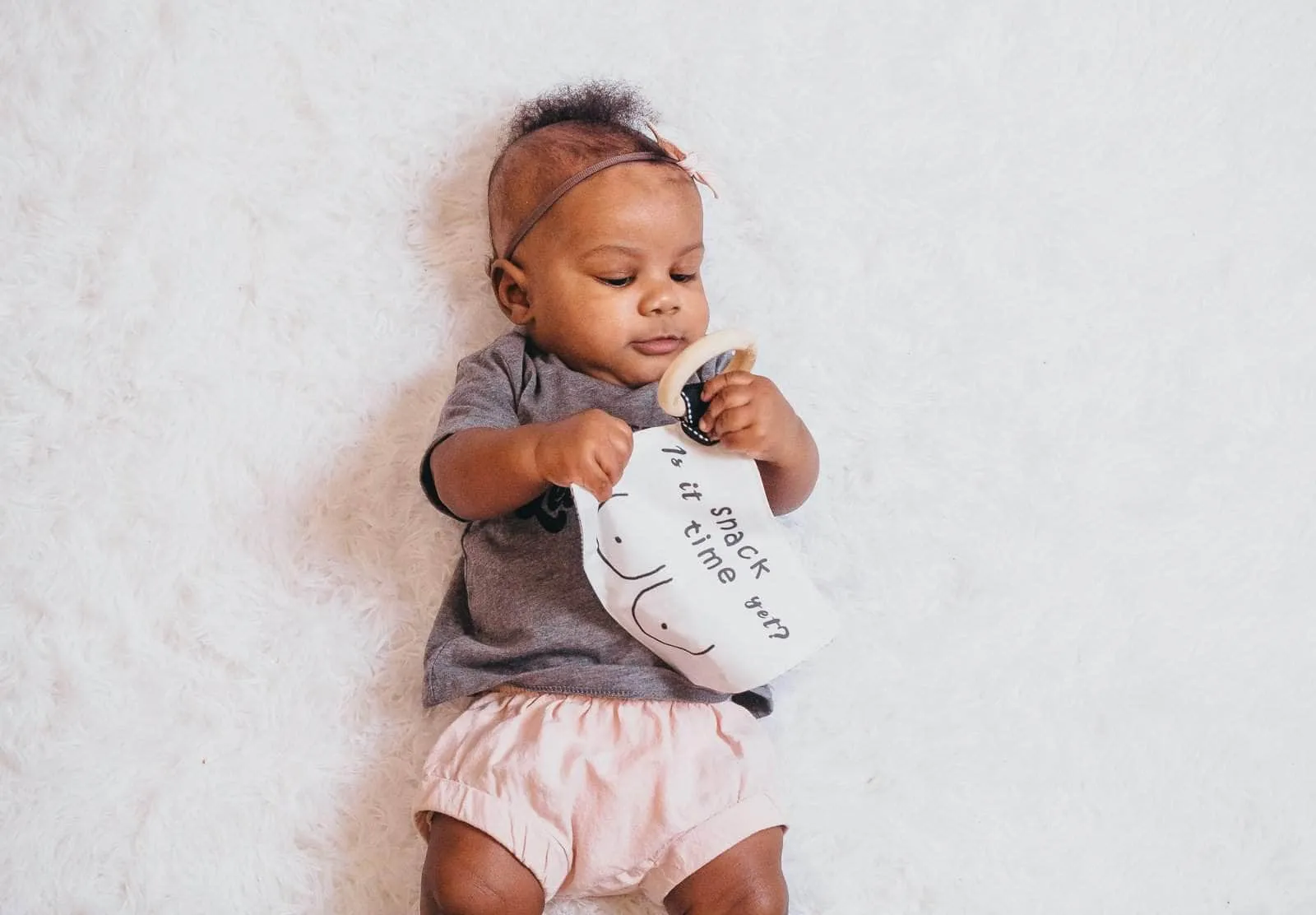 Baby Crinkle Toys - Breast Feeding Snack Time