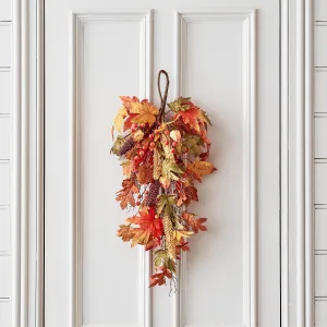 Berry & Pinecone Bough Autumn Decoration