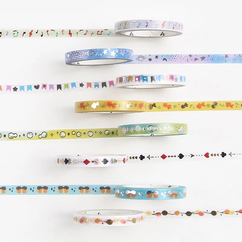 BGM Gold Soap Bubbles Washi Tape