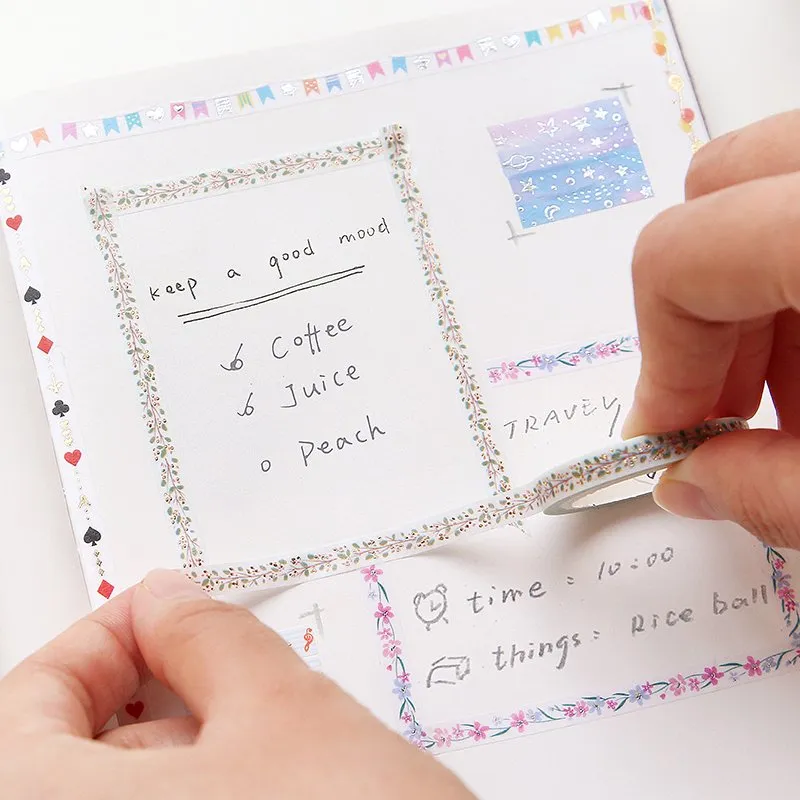 BGM Gold Soap Bubbles Washi Tape
