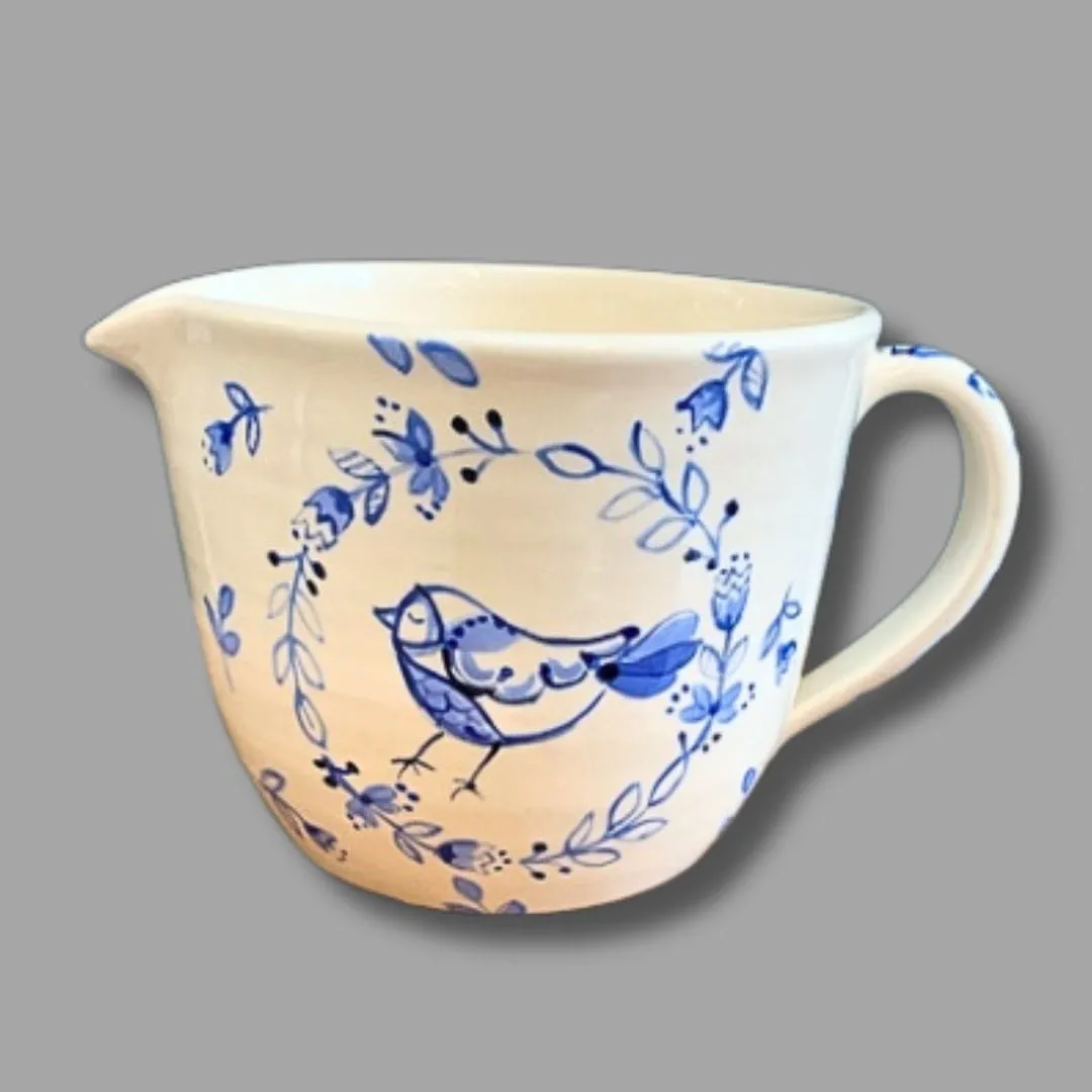 Blue Bird Batter Bowl (Large)