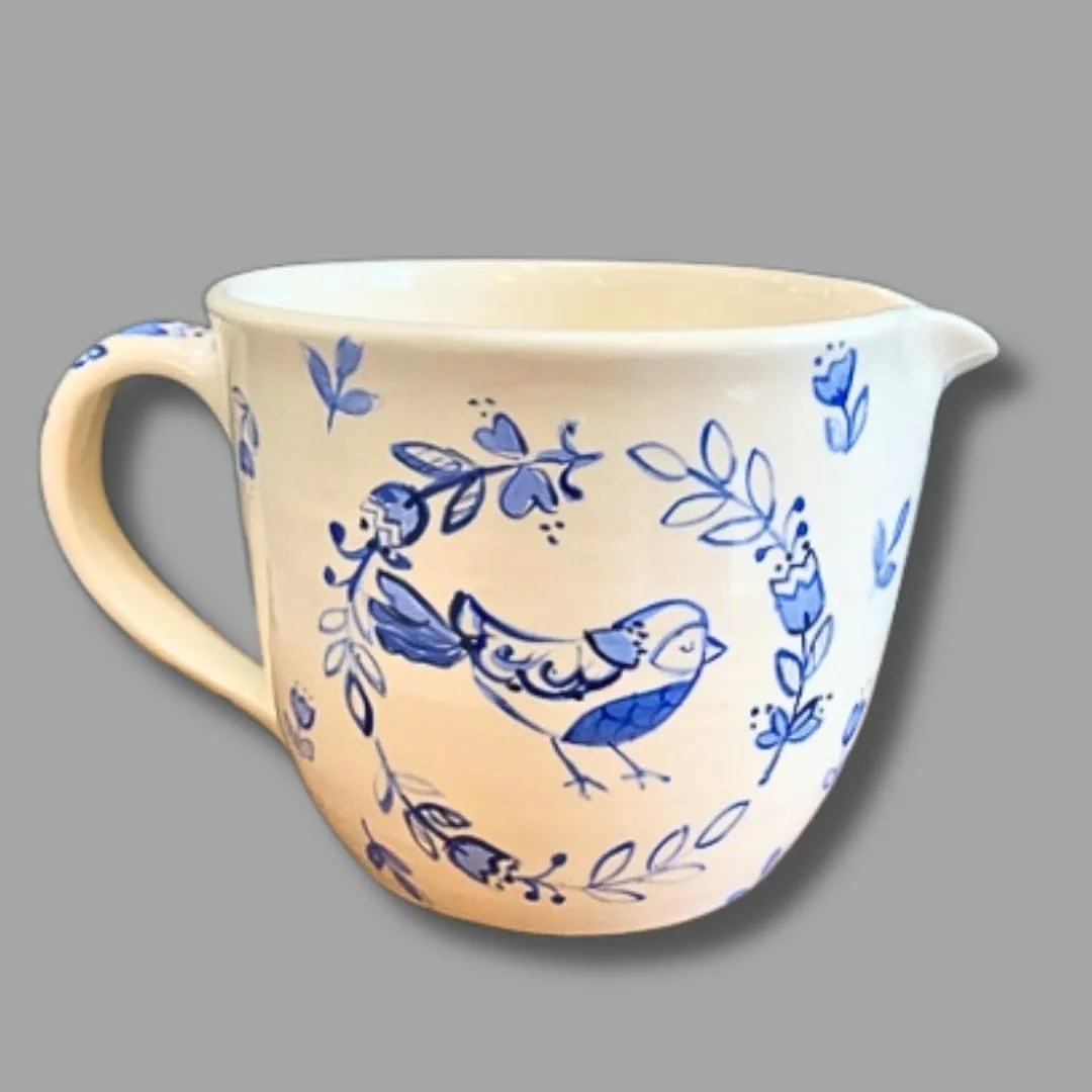 Blue Bird Batter Bowl (Large)
