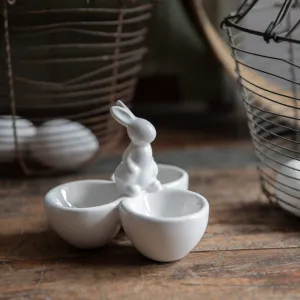 Bunny Egg Cup trio