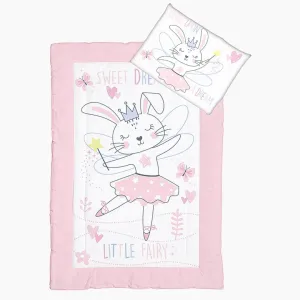 Camp Cot Comforter Set - Fairy Bunny