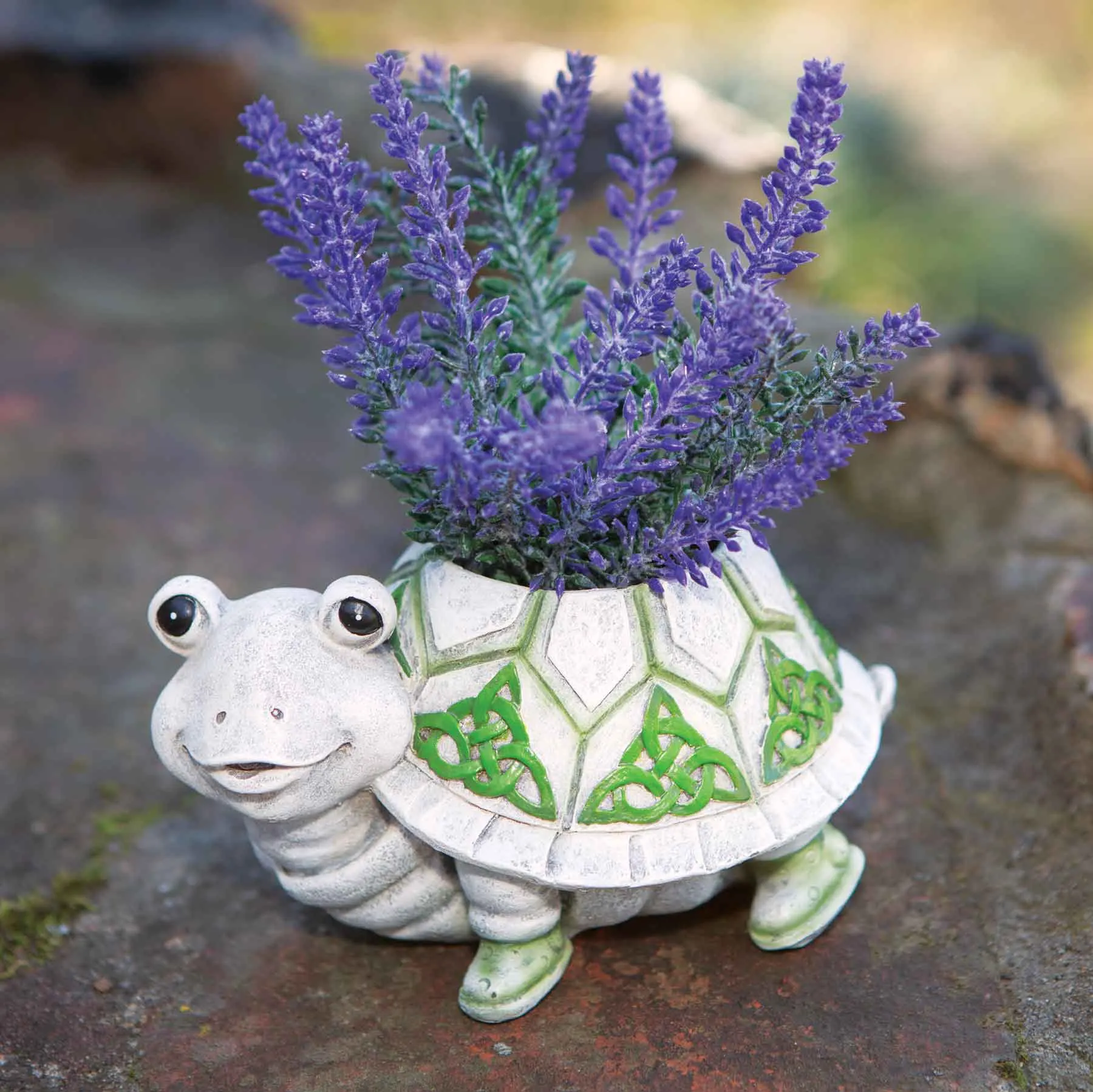Celtic Turtle Mini Planter
