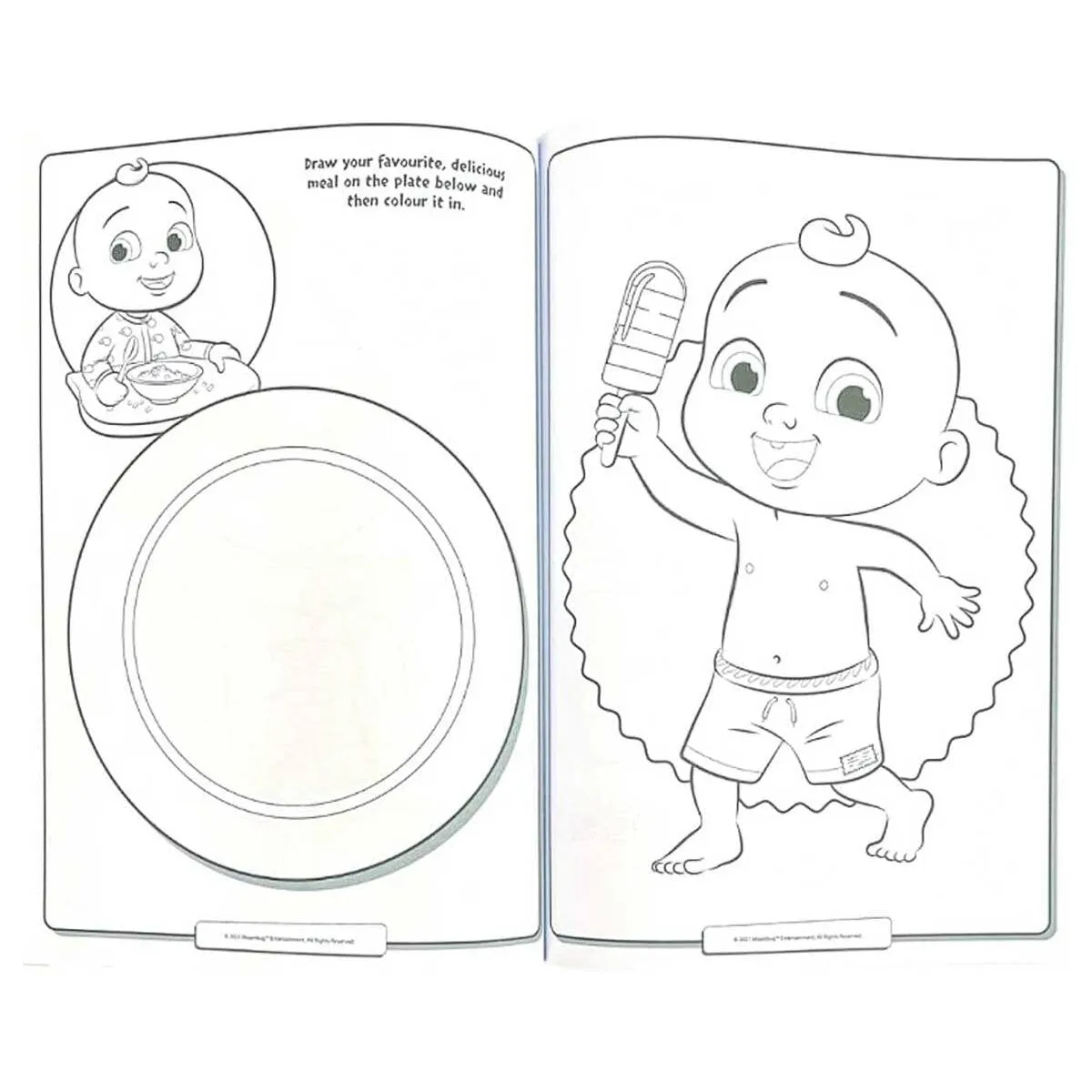 CoComelon Jumbo Colouring Book