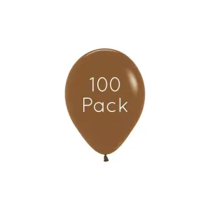 Coffee Mini Balloons - 100 Pkt