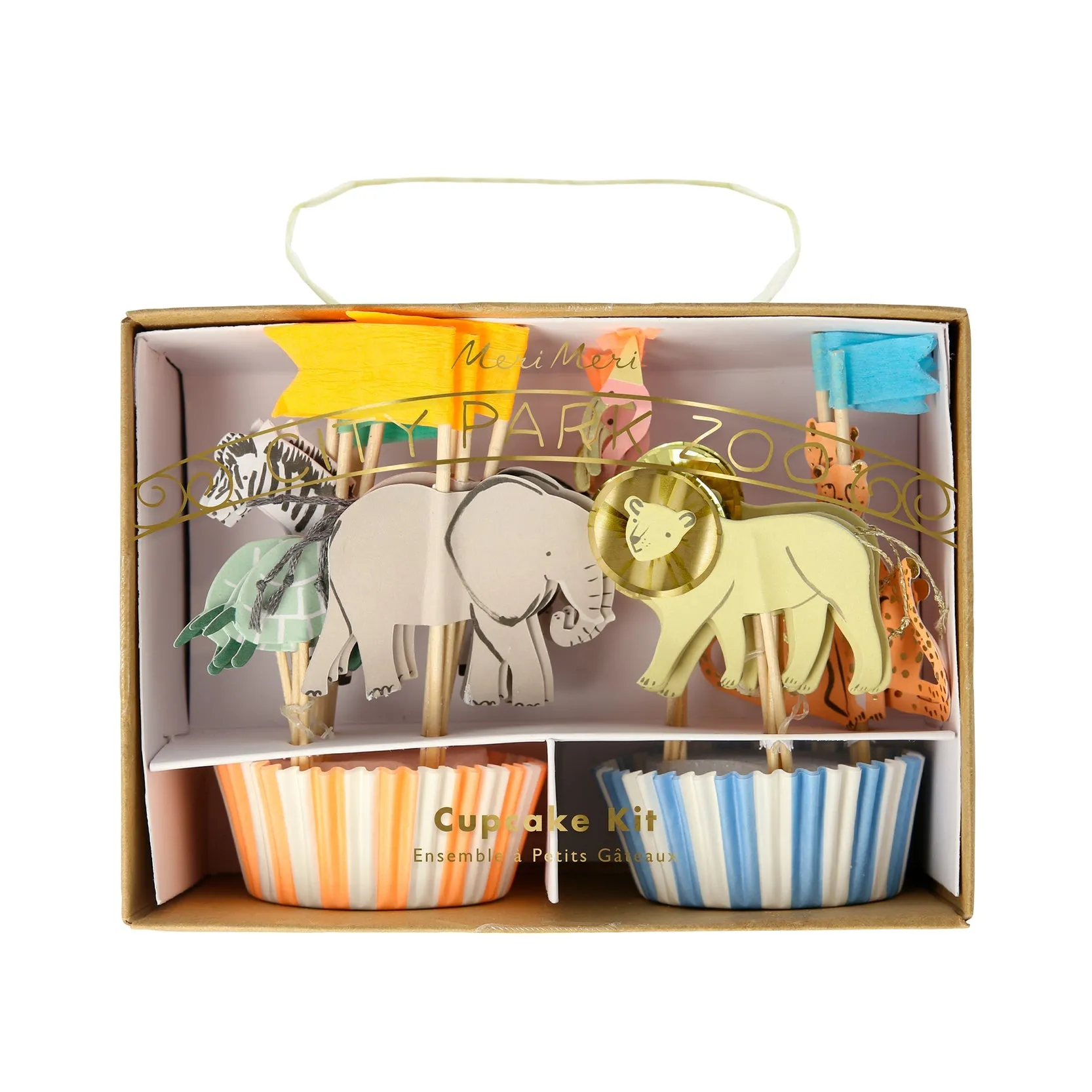 Cupcake Kit - Safari Animals