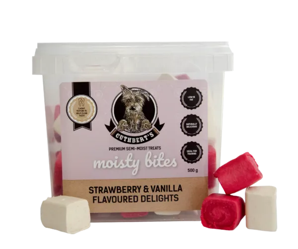Cuthberts strawberry and vanilla flavoured delights (select size for price)