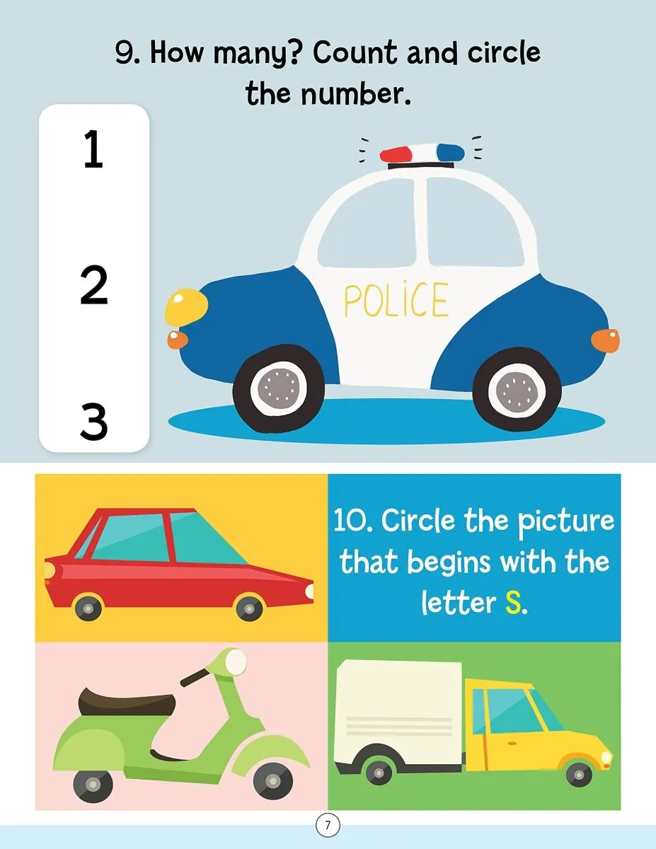 Dreamland Publications 201 Activity Book Age 3 