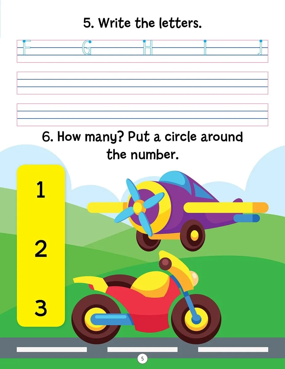 Dreamland Publications 201 Activity Book Age 3 