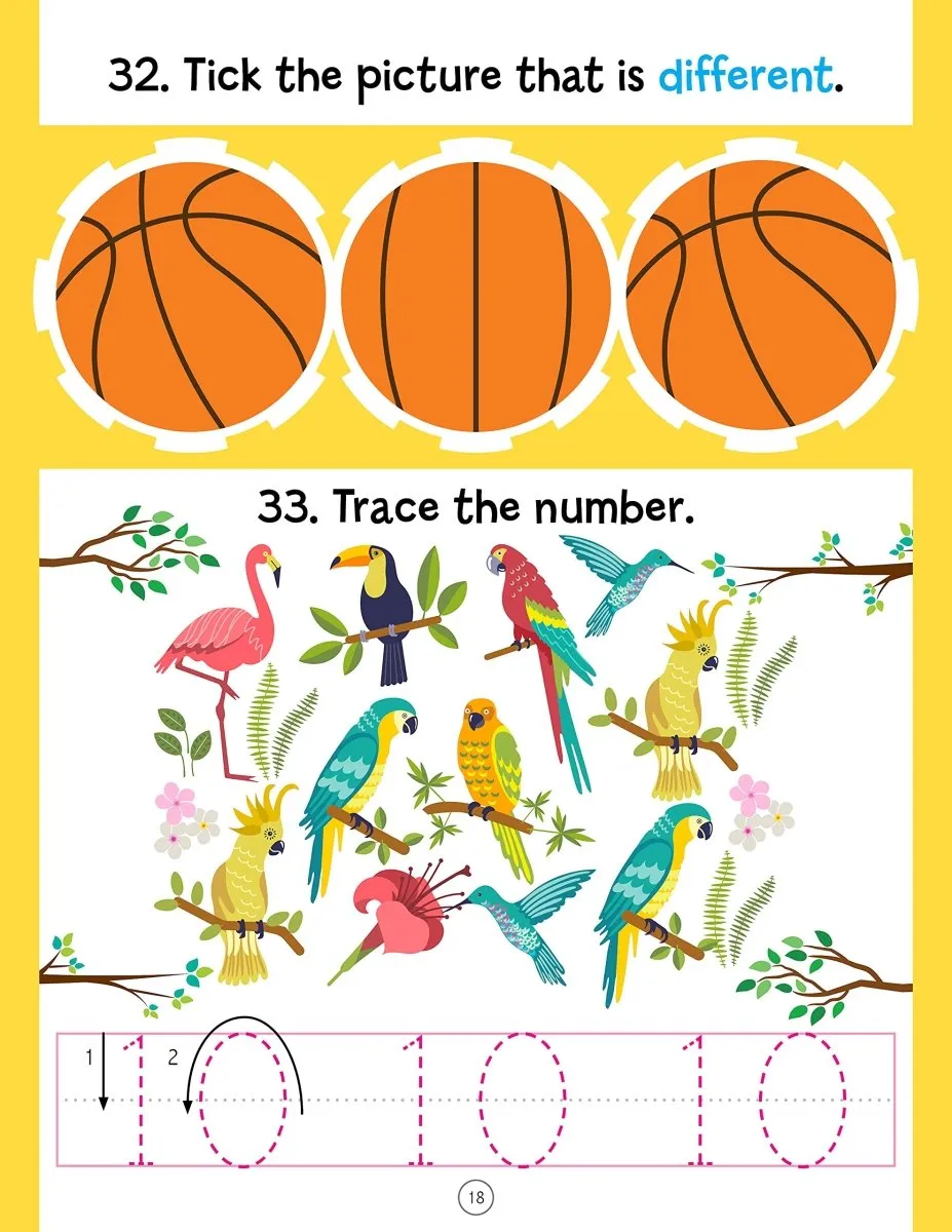 Dreamland Publications 201 Activity Book Age 3 