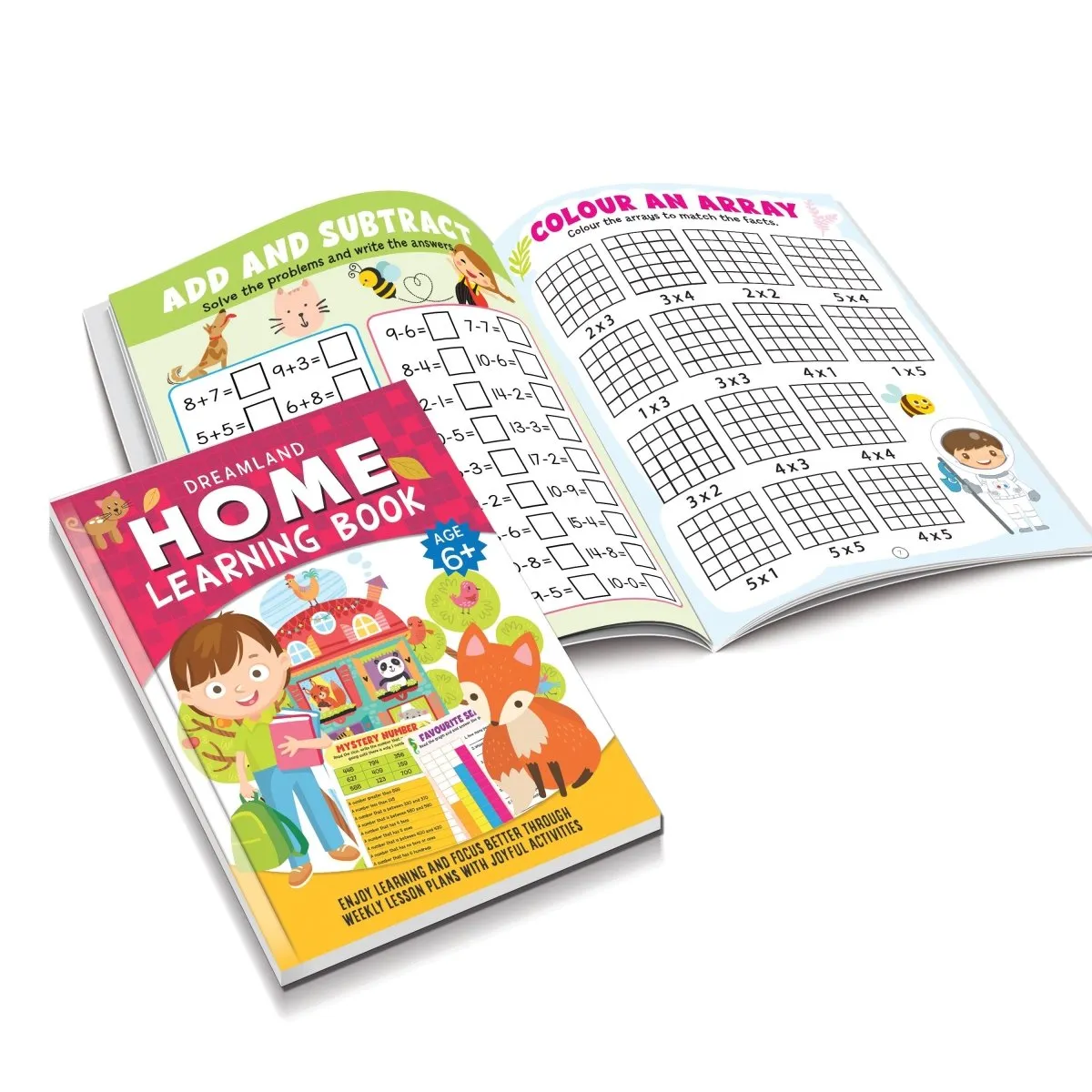Dreamland Publications Home Learning Book With Joyful Activities - 3 