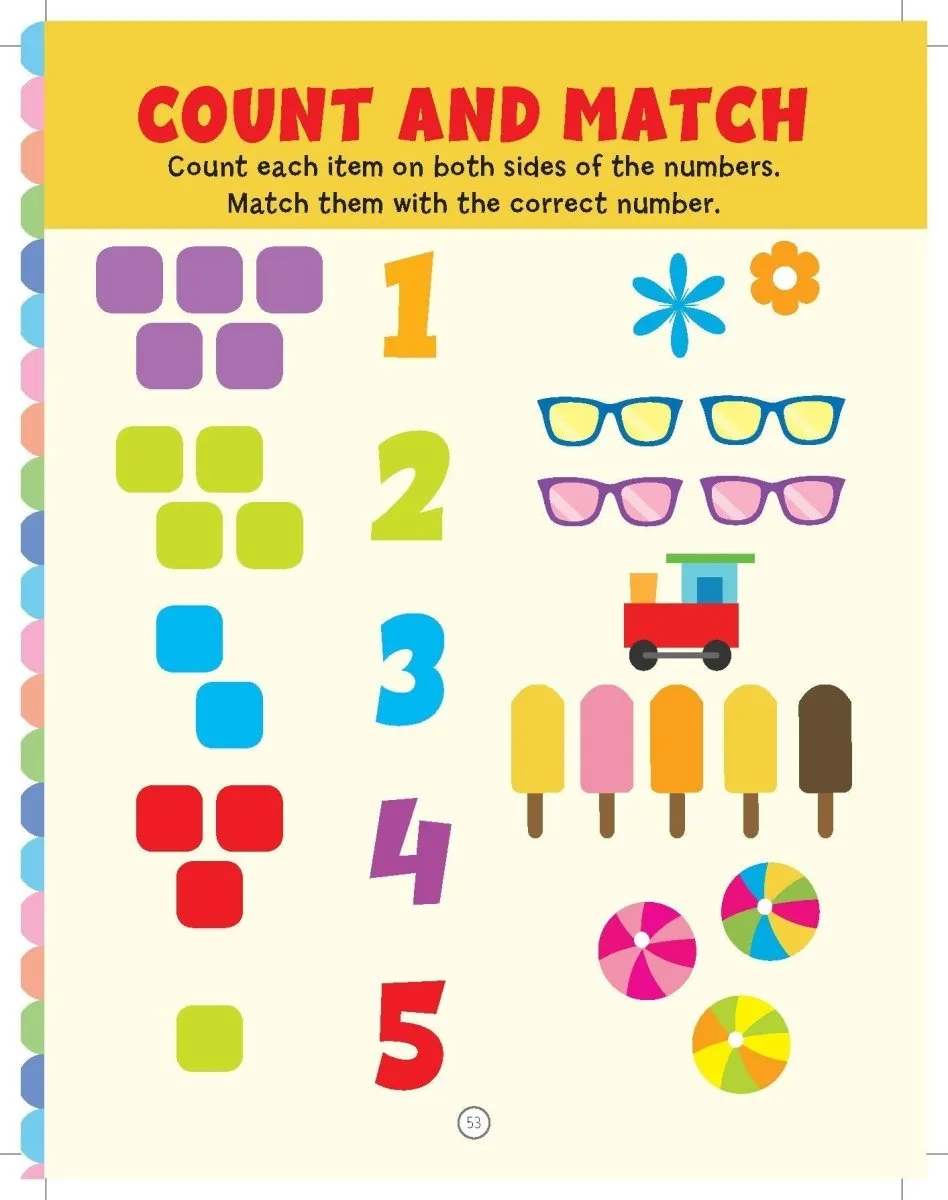 Dreamland Publications Home Learning Book With Joyful Activities - 3 
