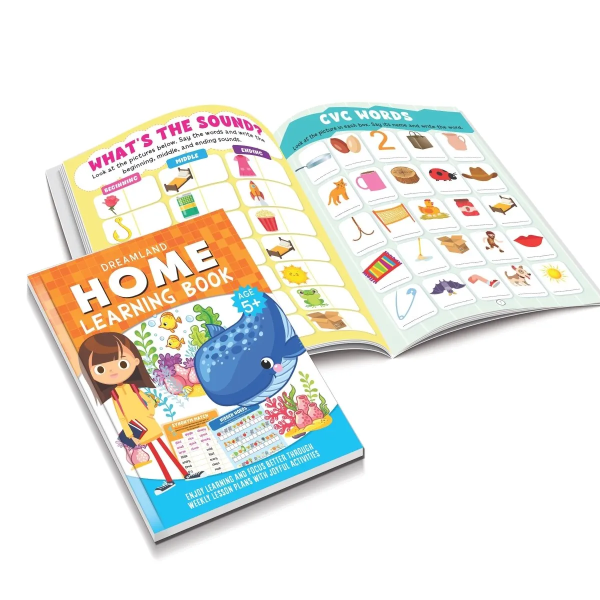 Dreamland Publications Home Learning Book With Joyful Activities - 4 