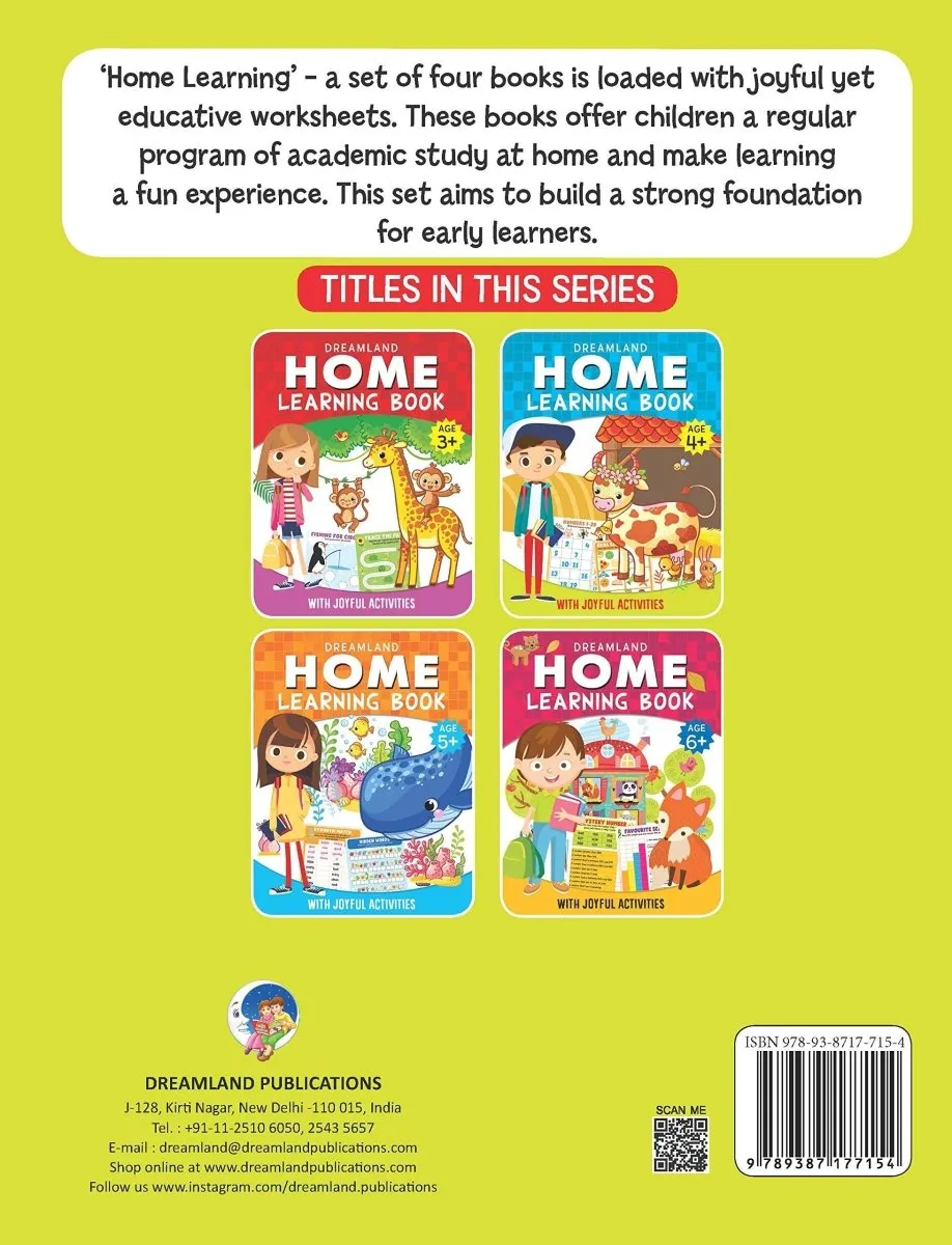 Dreamland Publications Home Learning Book With Joyful Activities - 4 