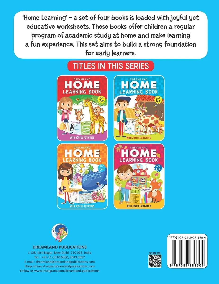 Dreamland Publications Home Learning Book With Joyful Activities - 5 