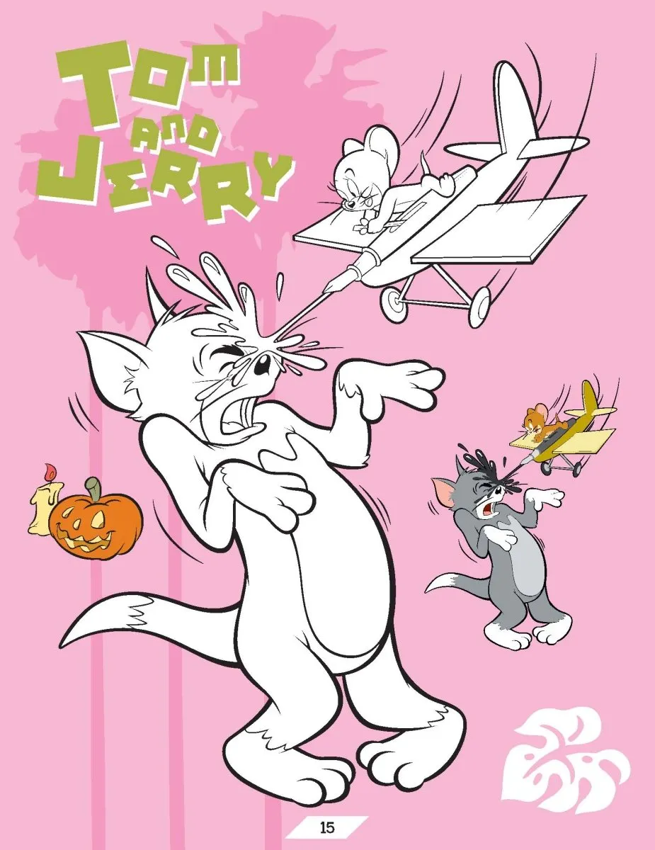 Dreamland Tom And Jerry Copy Colouring Book
