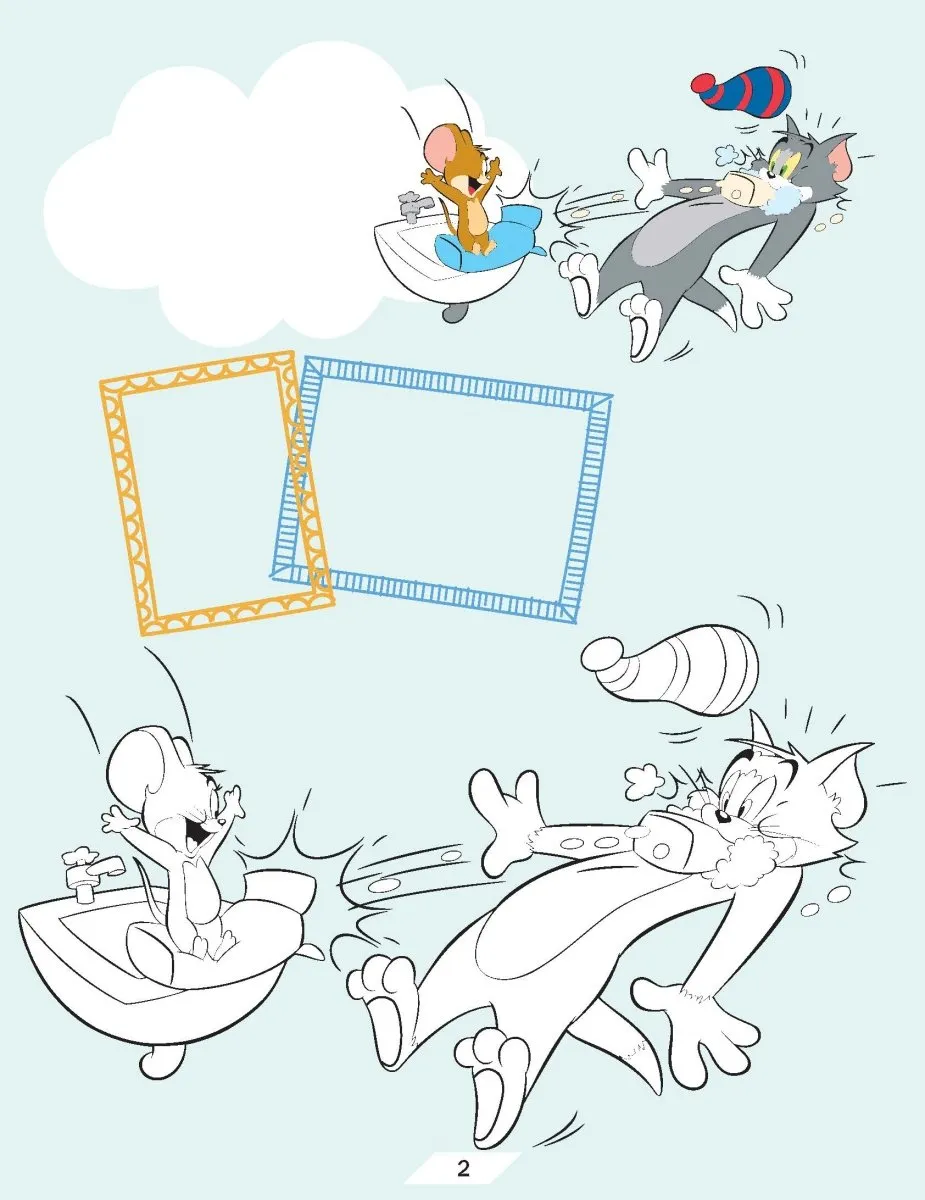 Dreamland Tom And Jerry Copy Colouring Book