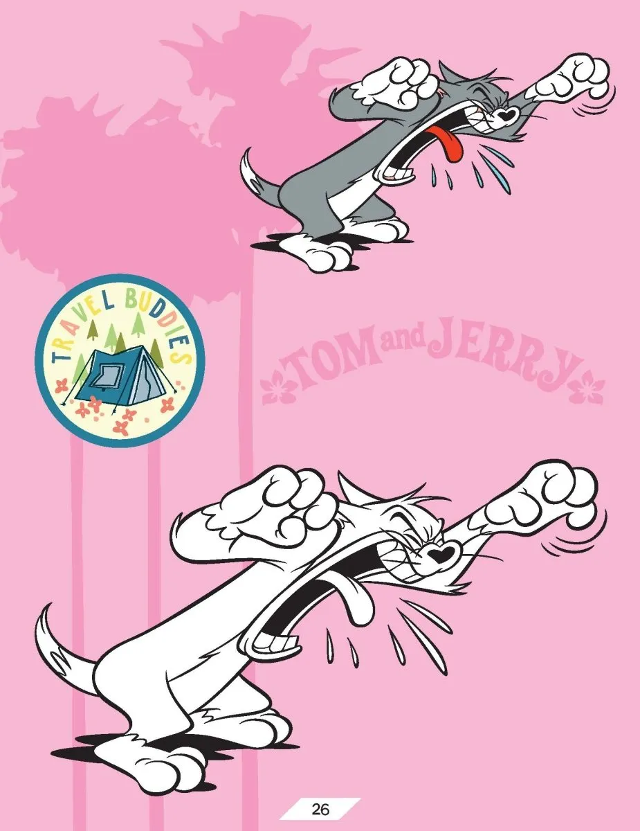 Dreamland Tom And Jerry Copy Colouring Book