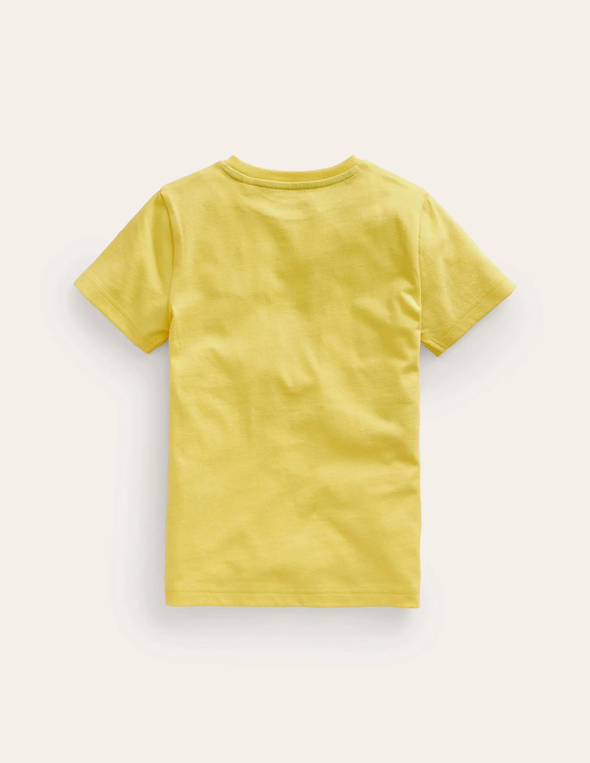 Easter Appliqué T-shirt-Zest Yellow Tractor
