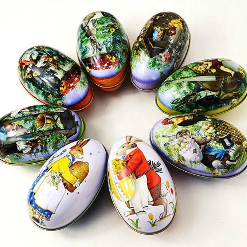 Easter Eggs Shaped Candy Jar