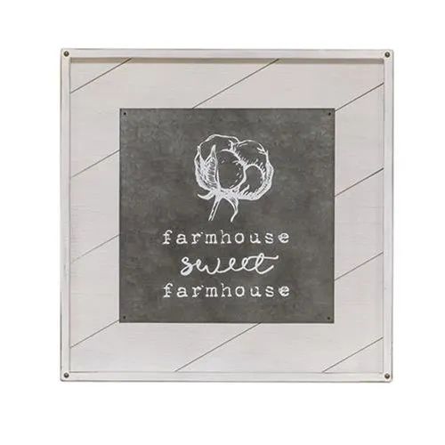*Farmhouse Sweet Farmhouse Wall Art