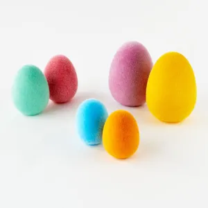 Flocked Eggs Assorted