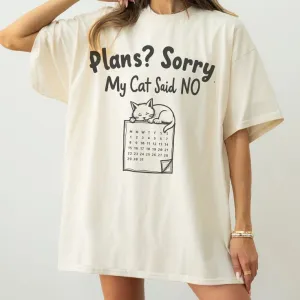 Funny Cat Mom Shirt Gift  Comfort Colors Gift Oversized