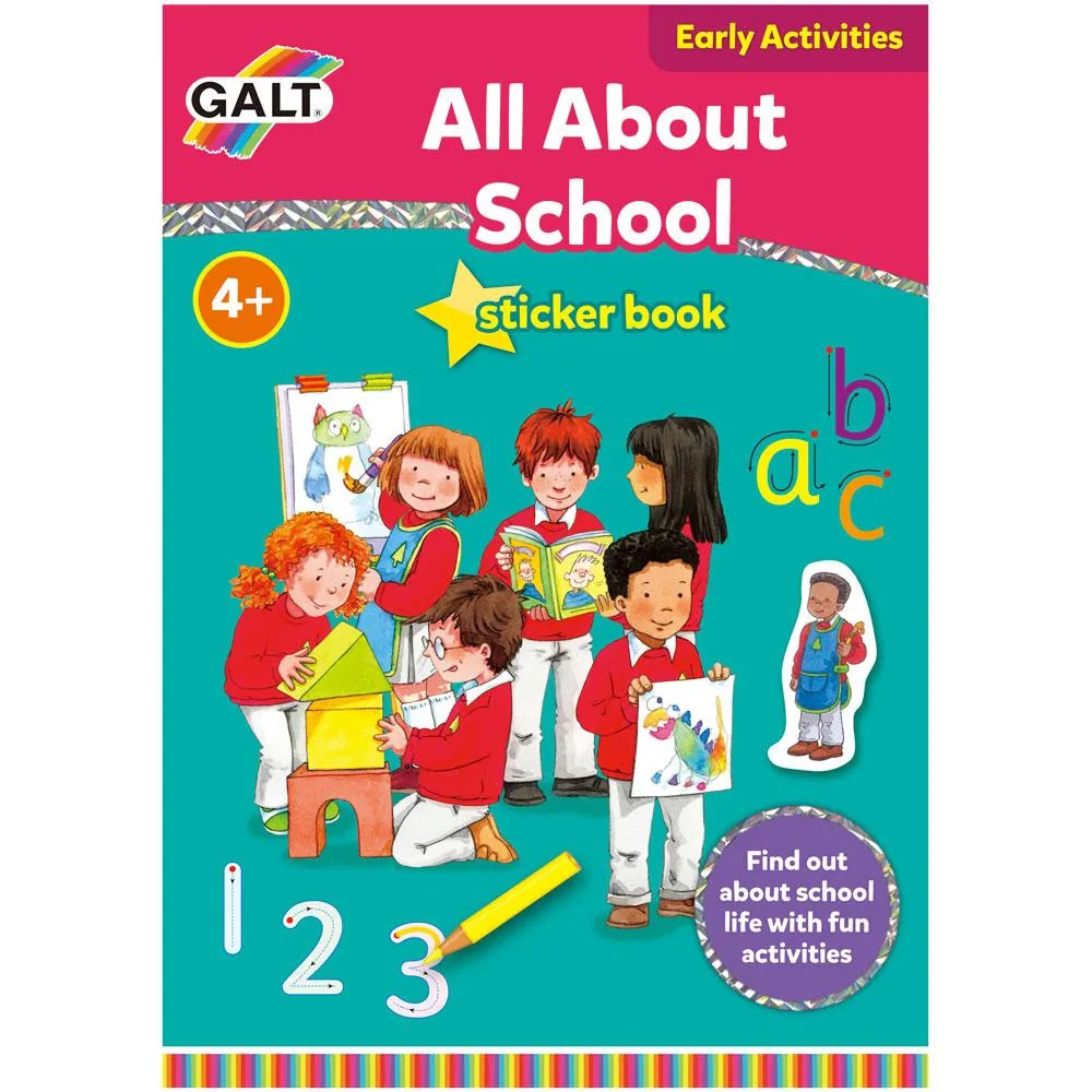 Galt 3123 Early Activities - All About School 4 