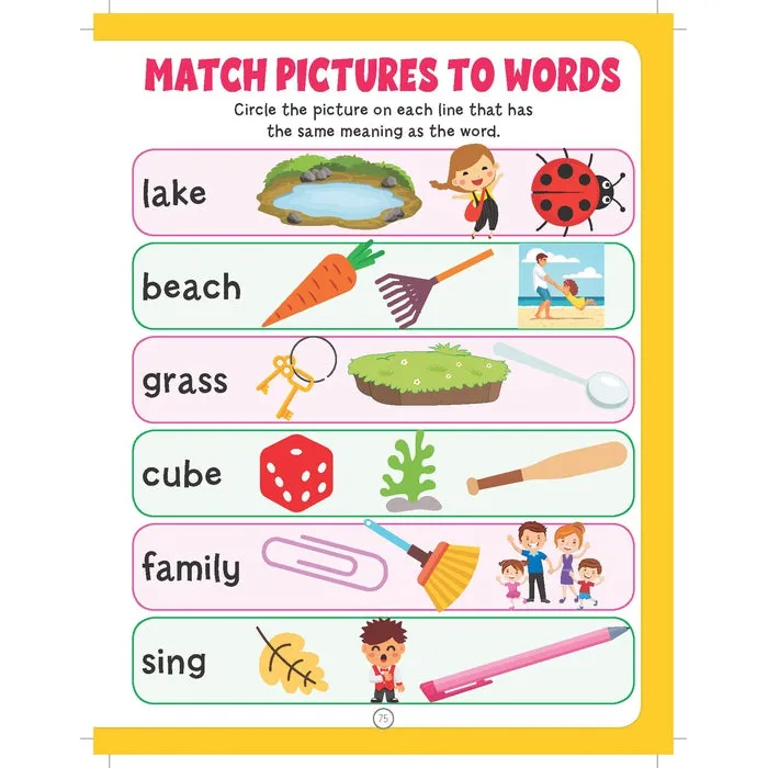 Home Learning Book With Joyful Activities - 5  : Children Interactive & Activity Book