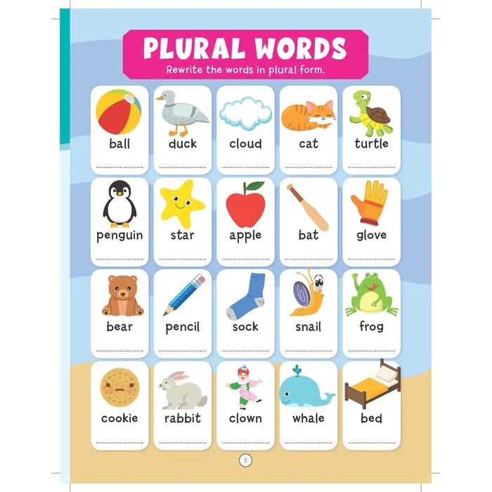 Home Learning Book With Joyful Activities - 5  : Children Interactive & Activity Book