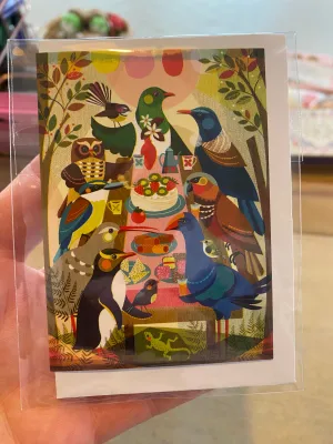 Image Vault Party in the forest Mini Card MC295 Giggenbach