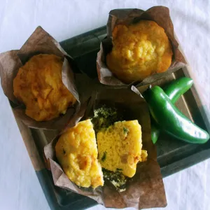 Jalapeno Popper Muffins GF