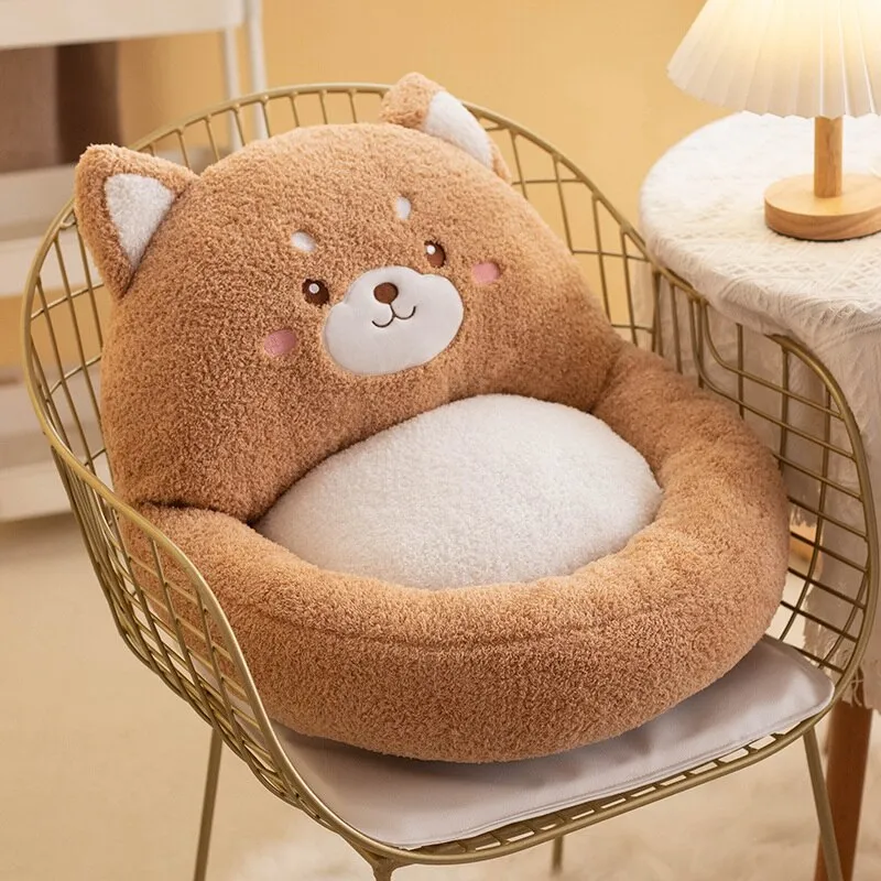 Kawaii Soft Animal Seat Cushion