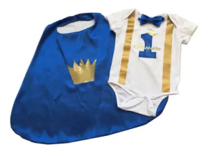 Little Prince Birthday Cake Smash Outfit