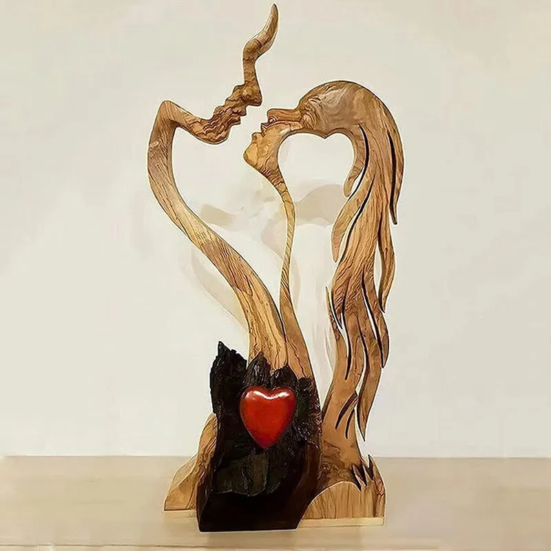 Lovers Wooden Decorations