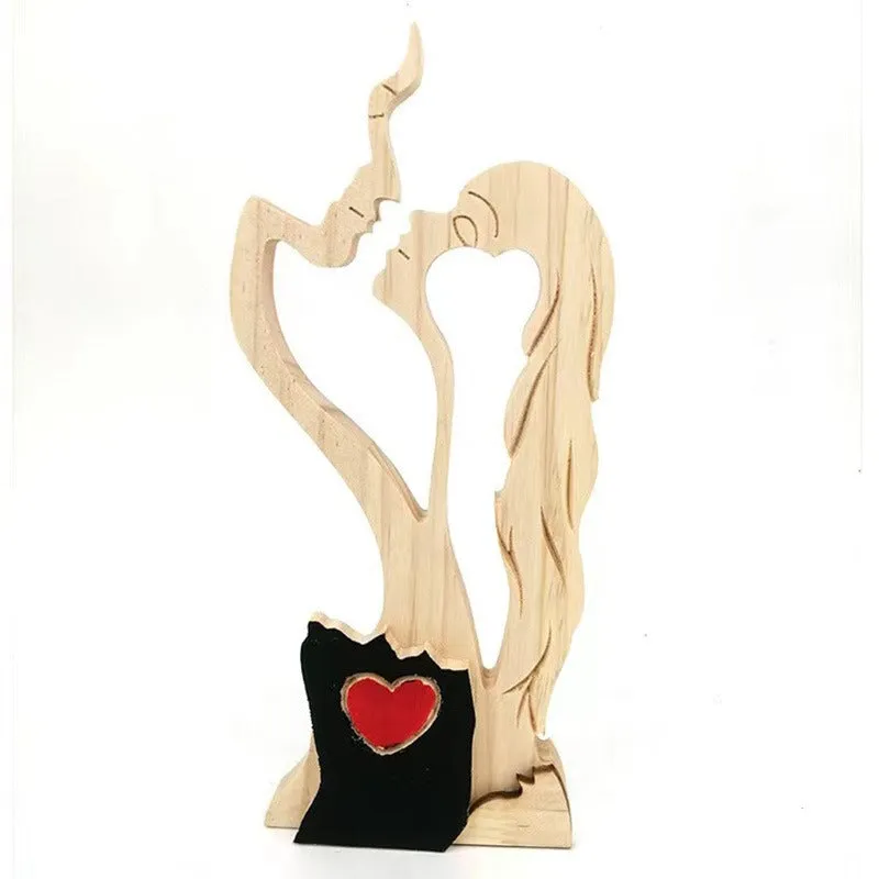 Lovers Wooden Decorations