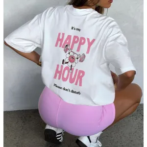 My Happy Hour Gym Edition Unisex T-Shirt, Gym Girl