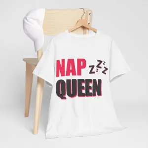 Nap Queen Cotton Tee, Cozy Sleep Shirt