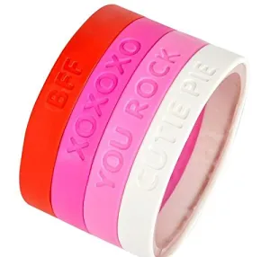 Neliblu 12 8" Valentines Day Gifts for Kids and Adults, Bulk Toys, Party Favors Pink