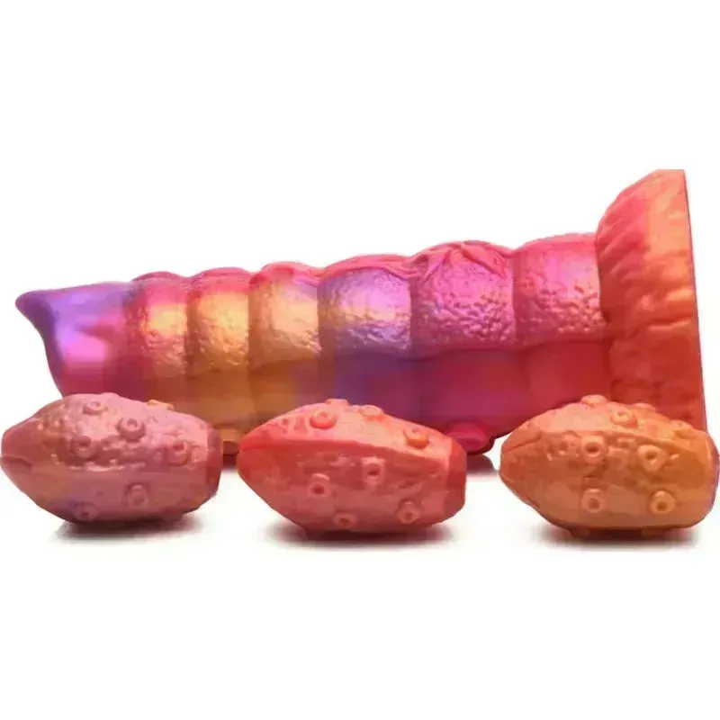 Nymphoid Ovipositor Silicone Dildo